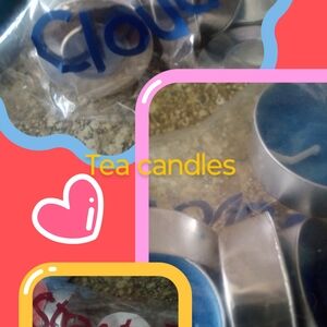 Tea Light Candles - Silver